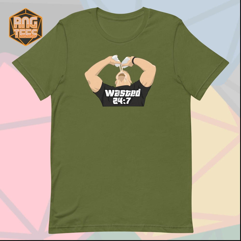 Wasted 24:7 Tee
