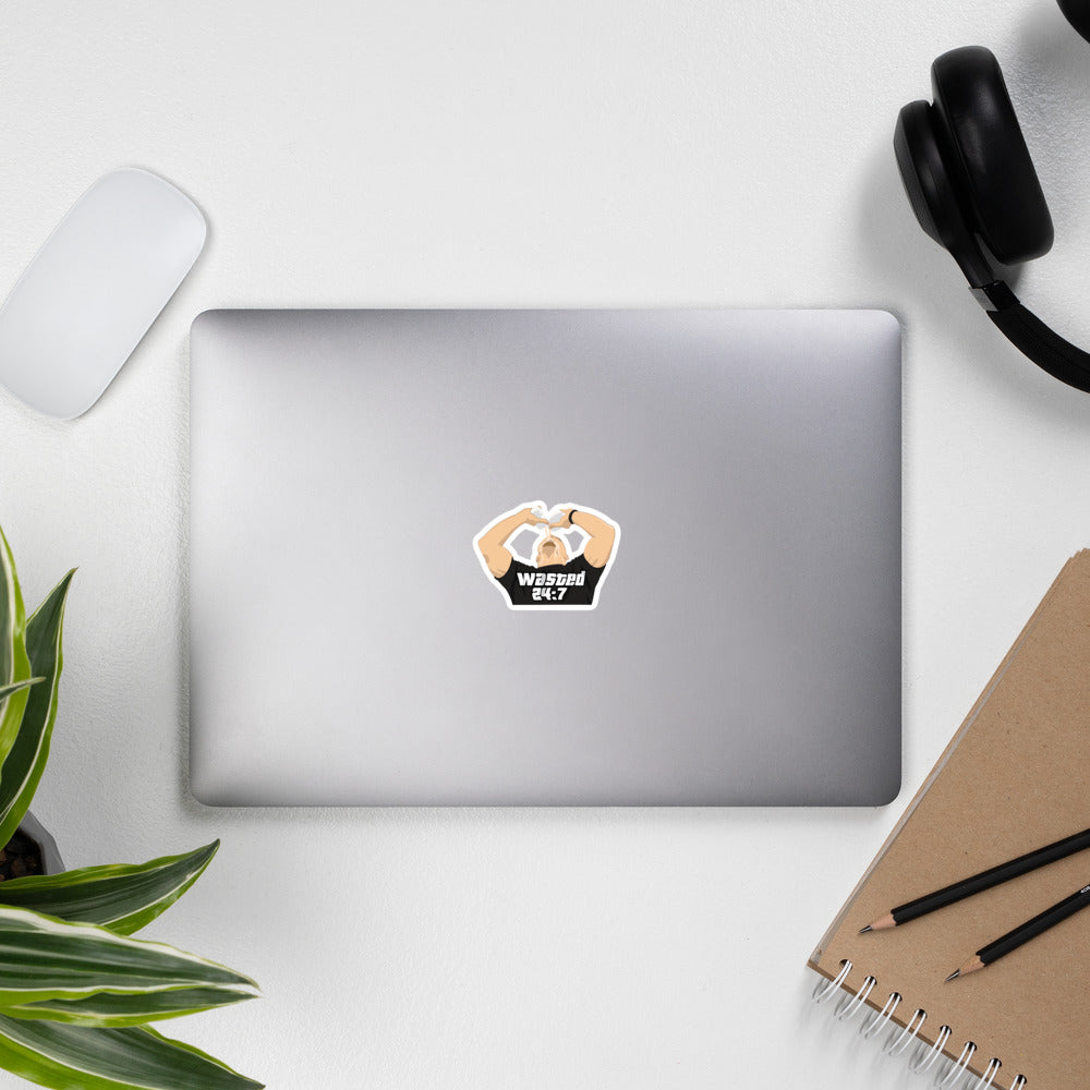 Wasted 24:7 Sticker