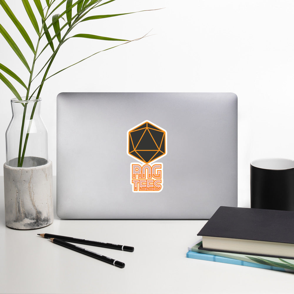 RNG Tees d20 Sticker