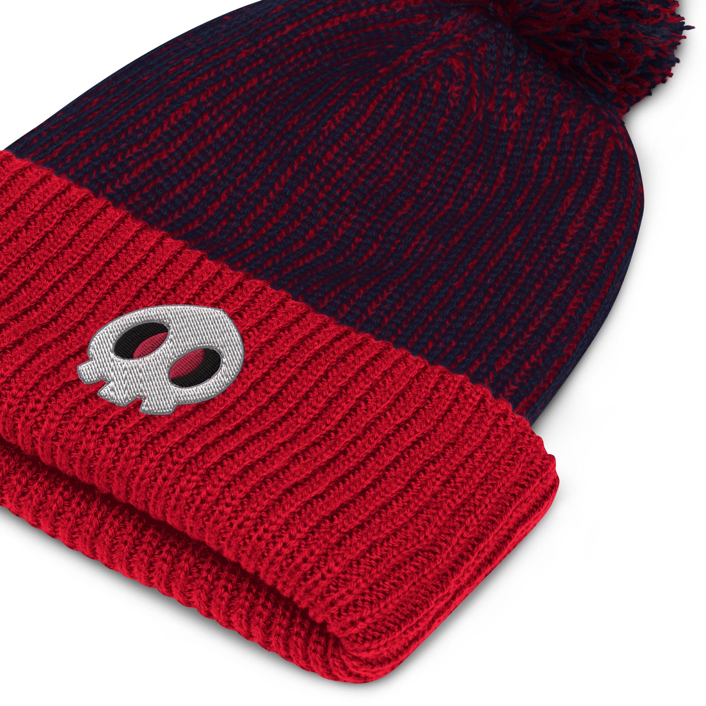 Skully Dusk Pom-Pom Toque